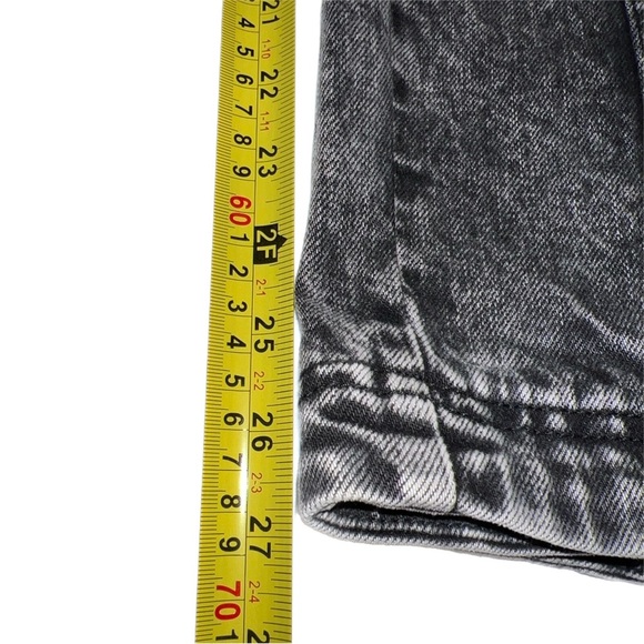 NWOT Ulla Johnson Carmen Acid Washed Blk Button Ankle Straight Fit Jeans Size 6 - Picture 15 of 15